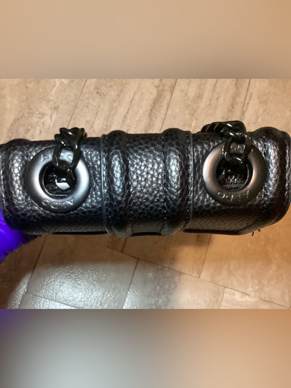 Black Aldo Micro Mini Purse - Picture 5 of 8